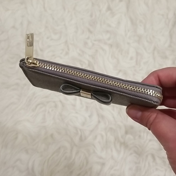 💕TED BAKER💕 Arshia Bow Zipped Credit Card Holder - Picture 3 of 8